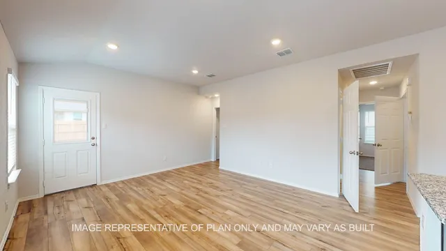 a view of empty room