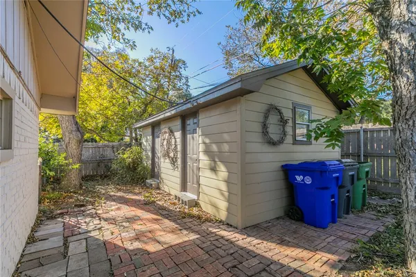 a room with furniture and a table