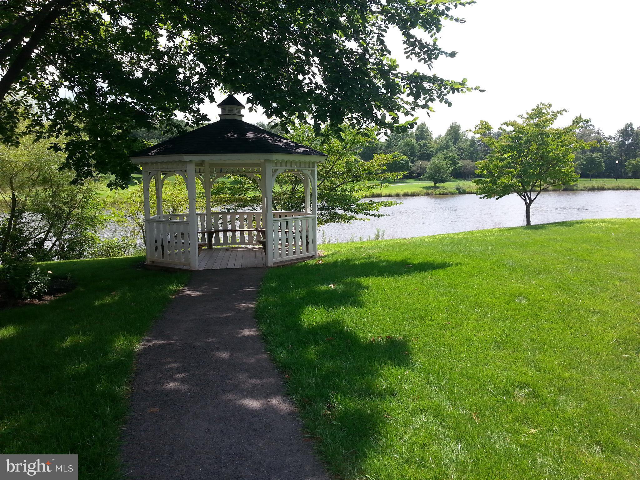 25252 Riffleford Square, Unit 103 Chantilly, VA 20152 - Photo 20 of 20 Gazebo overlooking lake