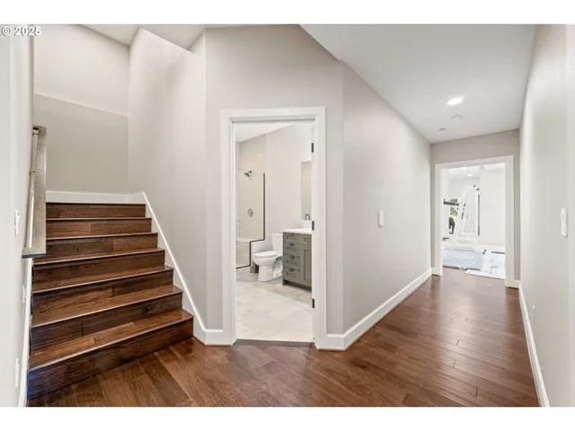 a view interior of house and wooden floor