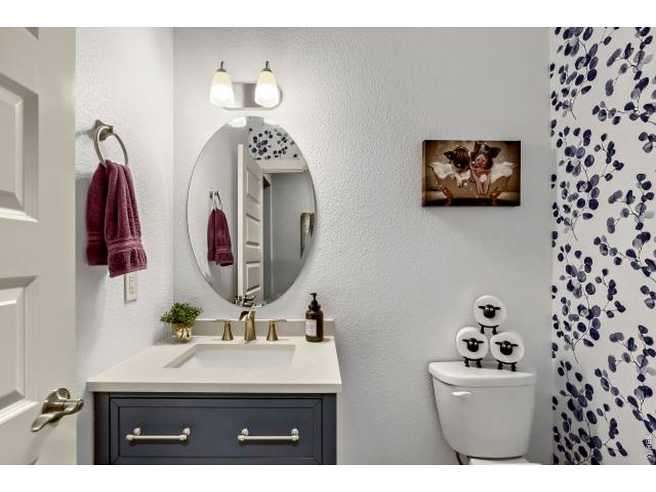 2169 Day Spring Drive Windsor, CO 80550 - Photo 15 of 39 a bathroom with a sink and a mirror