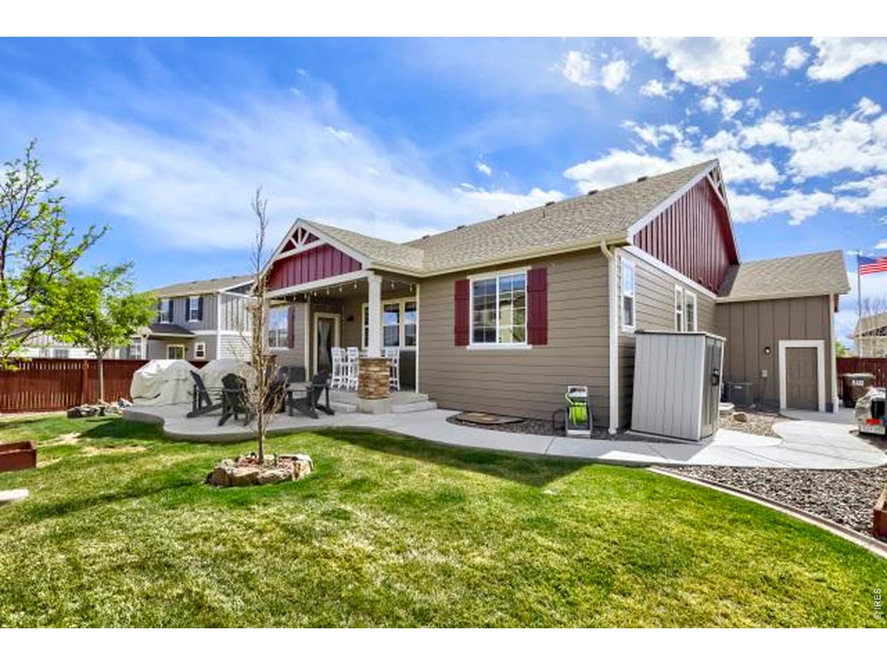 2169 Day Spring Drive Windsor, CO 80550 - Photo 29 of 39 a view of a house with a yard