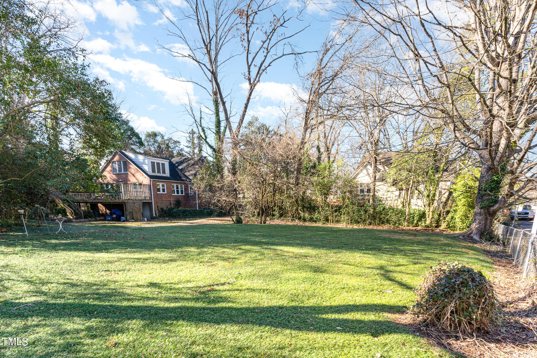 518 Dixie Trail Raleigh, NC 27607 - Photo 8 of 32 From Mayview Side of Yard