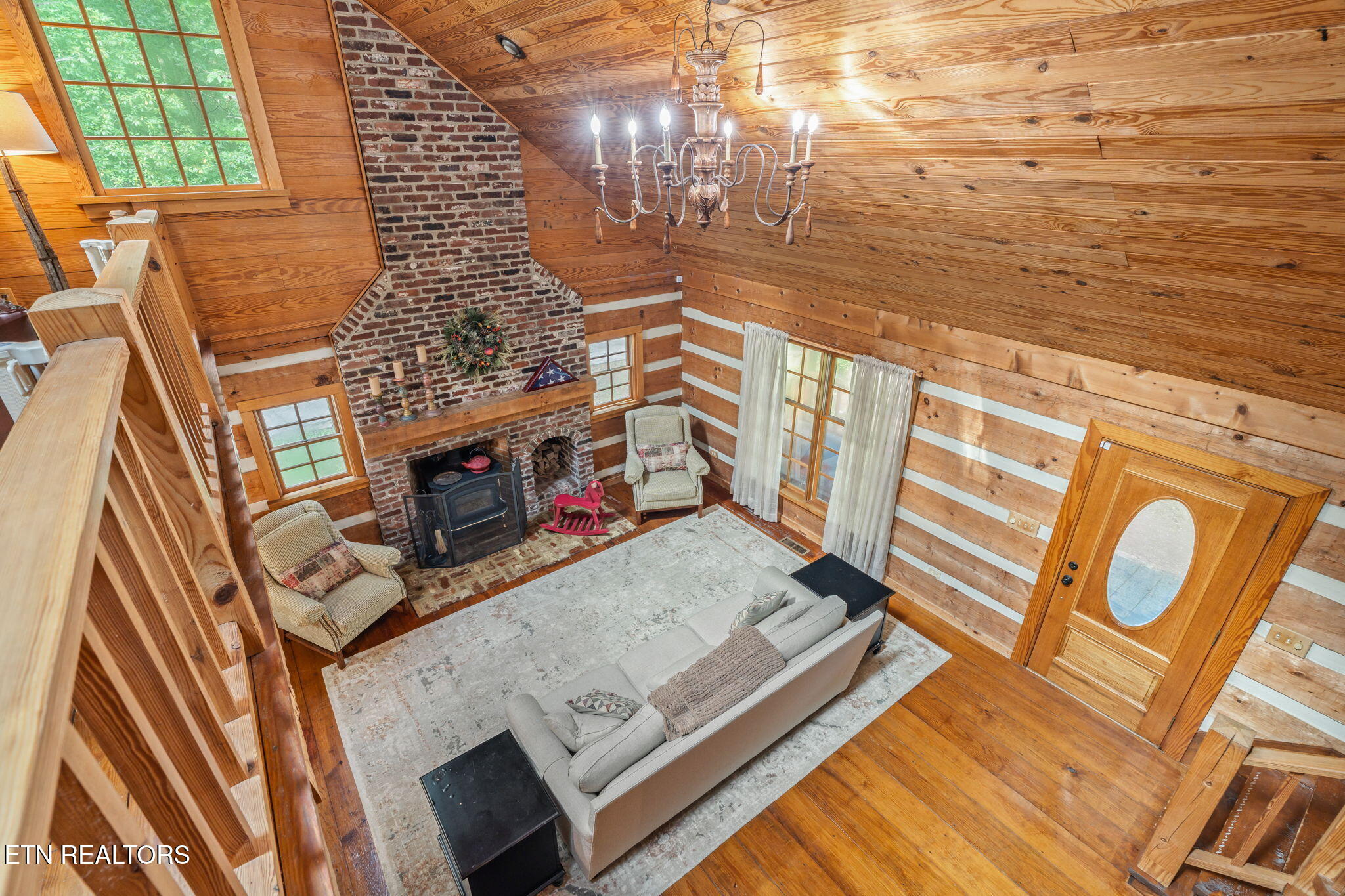 907 Paint Rock Ferry Road Kingston, TN 37763 - Photo 43 of 58 VIEW FROM LOFT