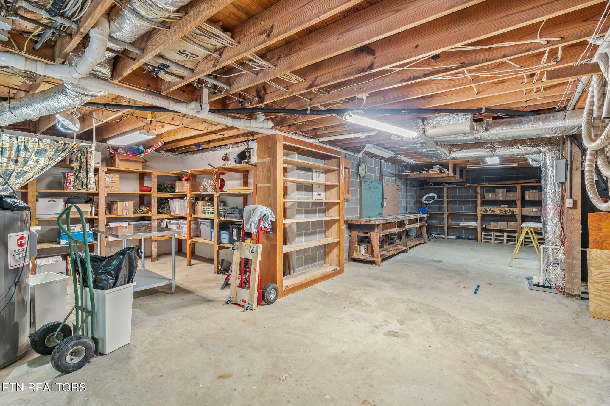 907 Paint Rock Ferry Road Kingston, TN 37763 - Photo 50 of 58 BASEMENT STORAGE WITH HALF BATH