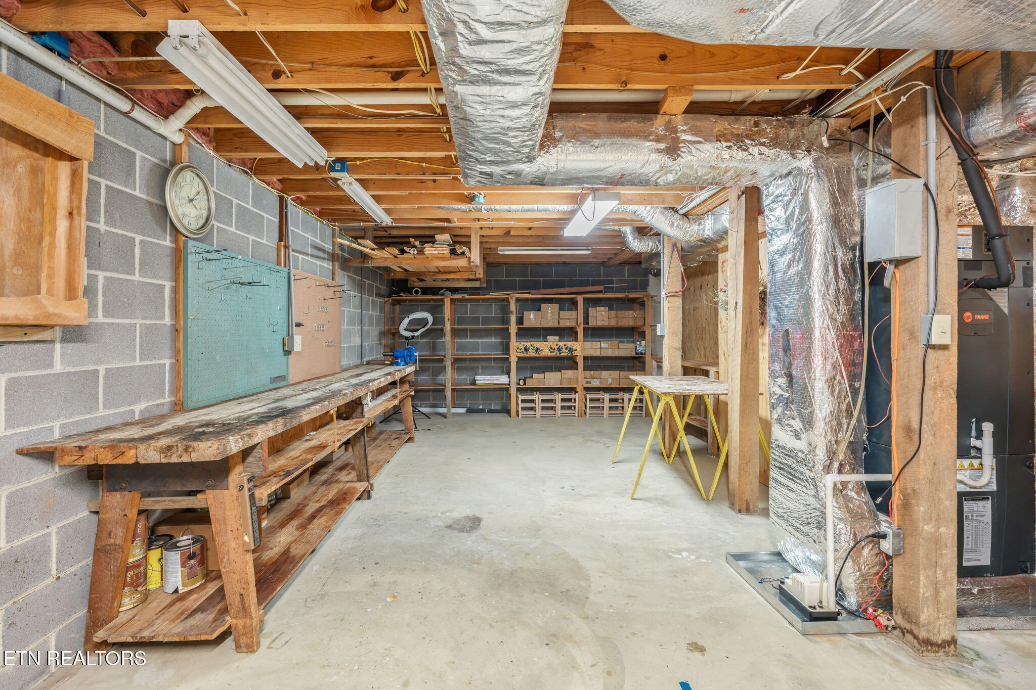 907 Paint Rock Ferry Road Kingston, TN 37763 - Photo 51 of 58 BASEMENT STORAGE/WORK AREA