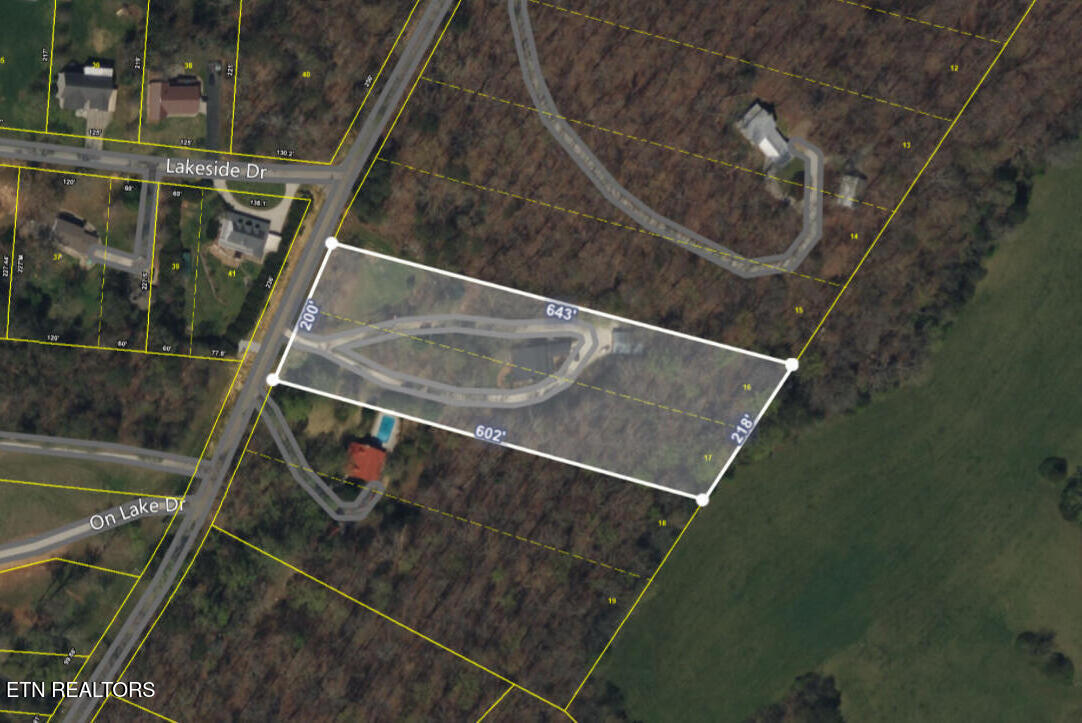 907 Paint Rock Ferry Road Kingston, TN 37763 - Photo 54 of 58 AERIAL OF TAX RECORDS MAP