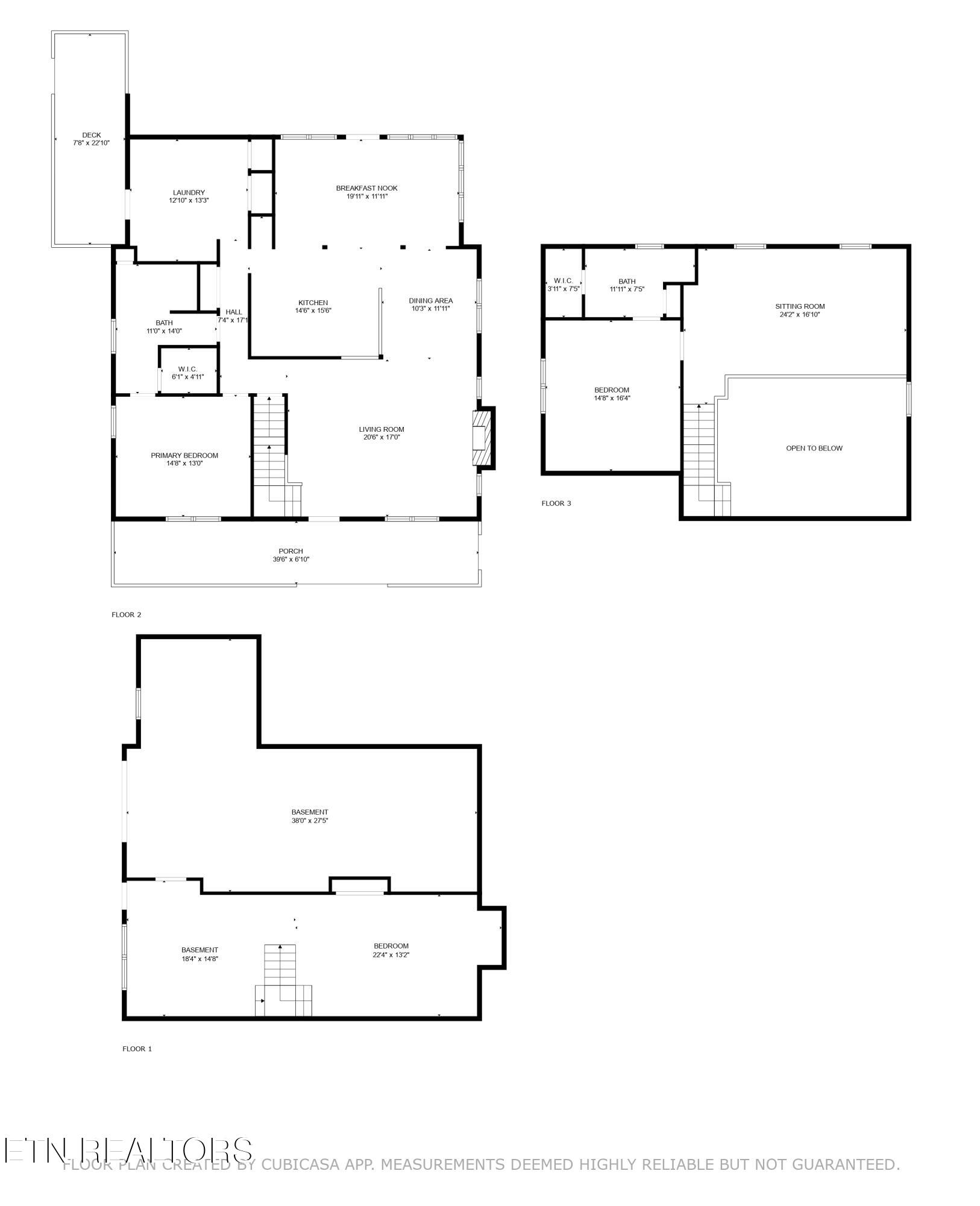 907 Paint Rock Ferry Road Kingston, TN 37763 - Photo 58 of 58 CUBICASA FLOOR PLAN
