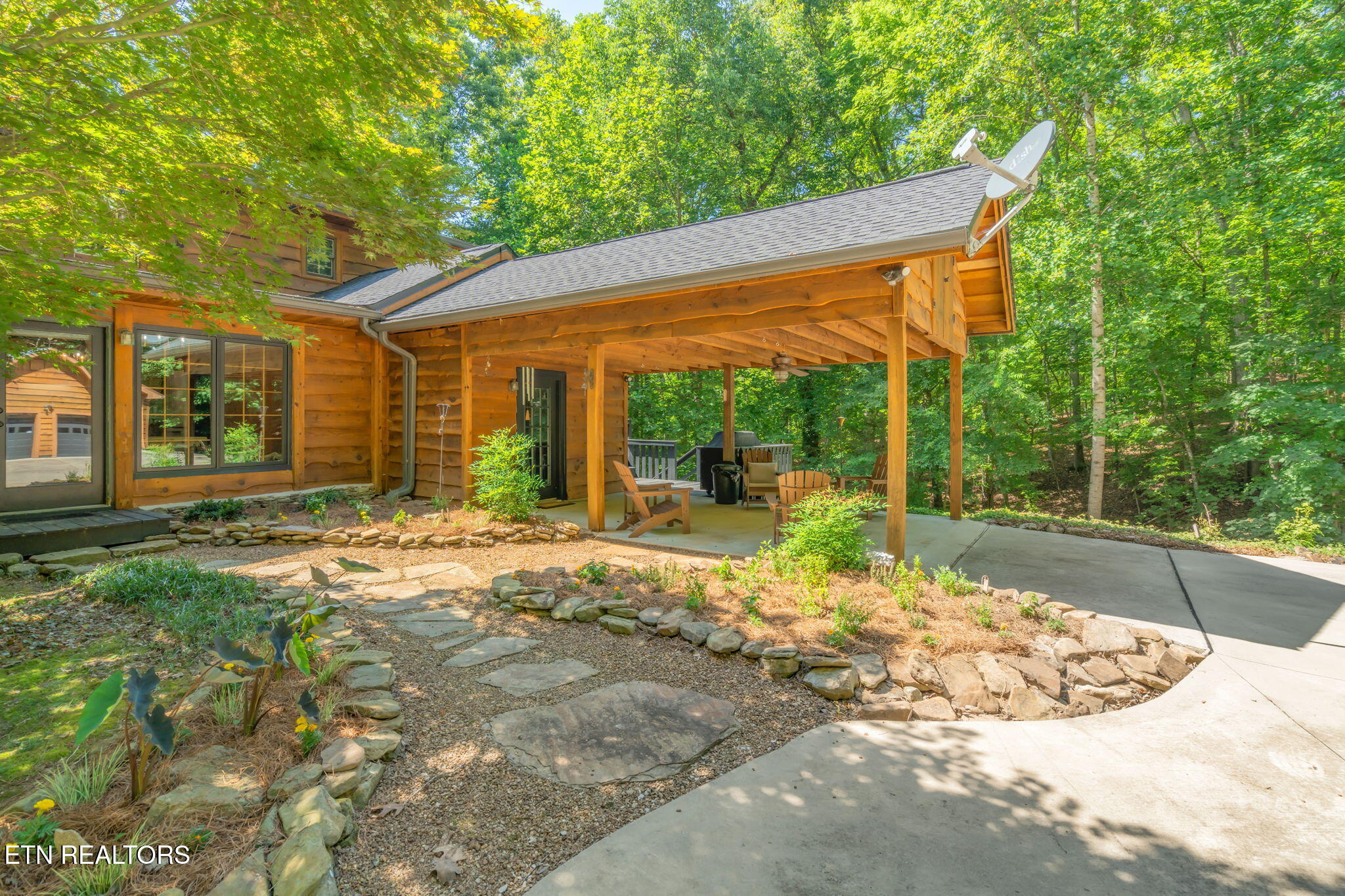 907 Paint Rock Ferry Road Kingston, TN 37763 - Photo 6 of 58 REAR VIEW/CARPORT