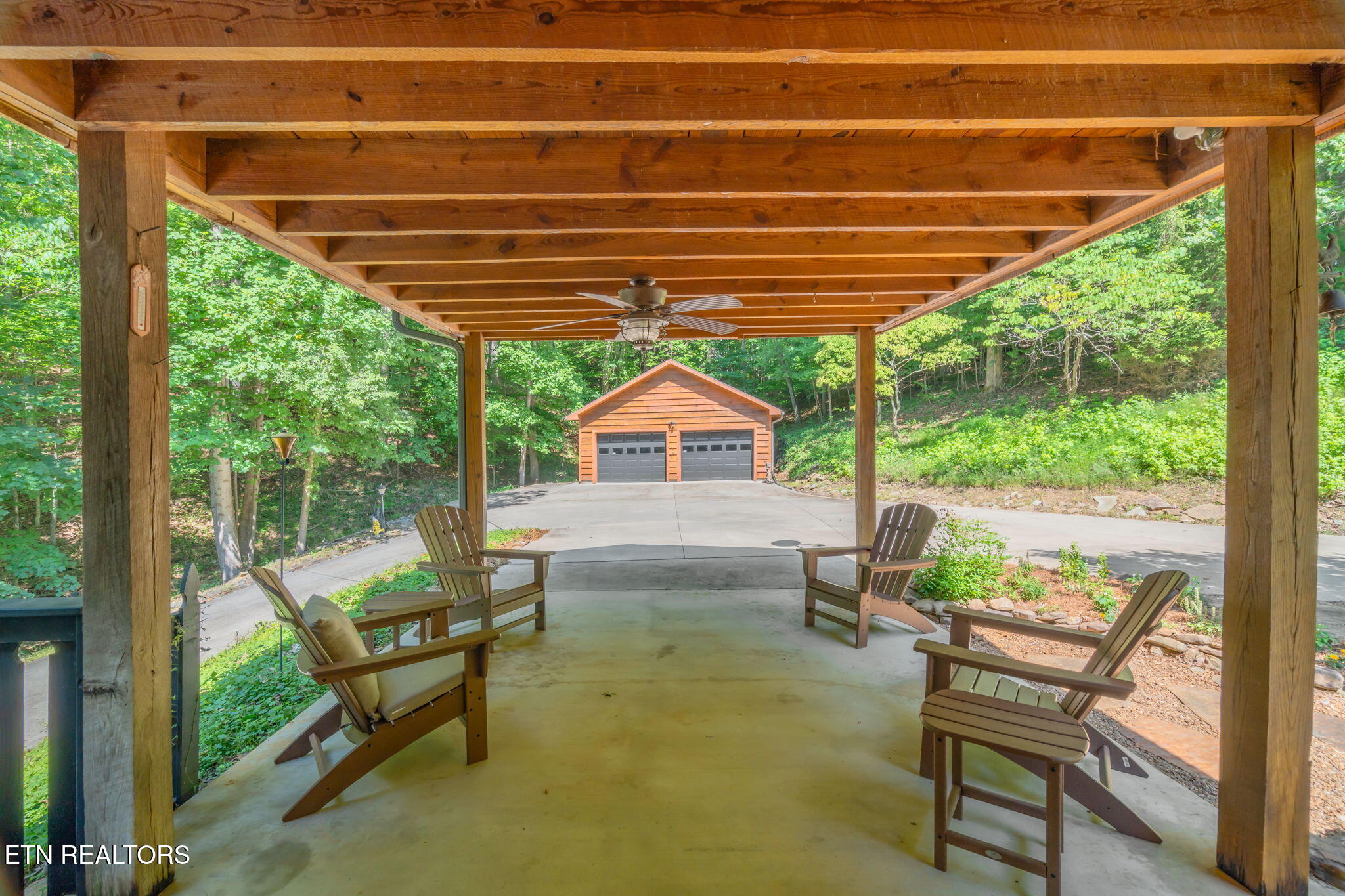 907 Paint Rock Ferry Road Kingston, TN 37763 - Photo 8 of 58 CARPORT/SITTING AREA