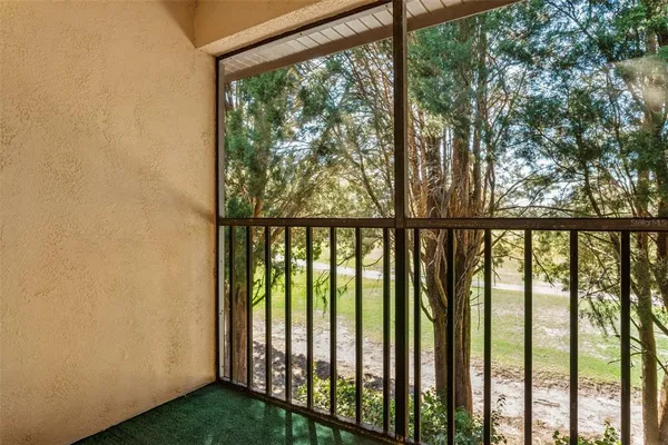 a view of front door