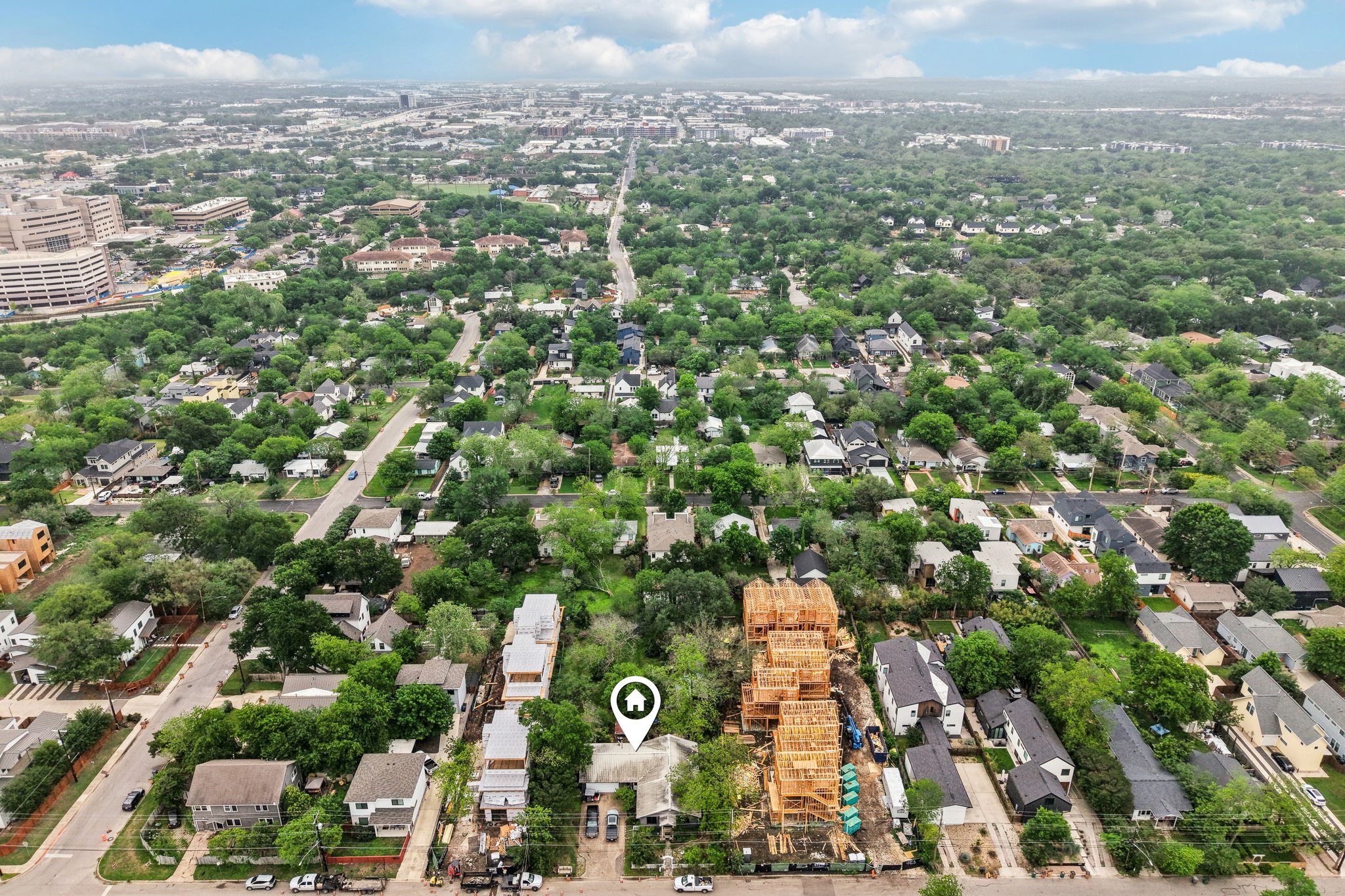 4411 Banister Lane Austin, TX 78745 - Photo 15 of 24 an aerial view of multiple house
