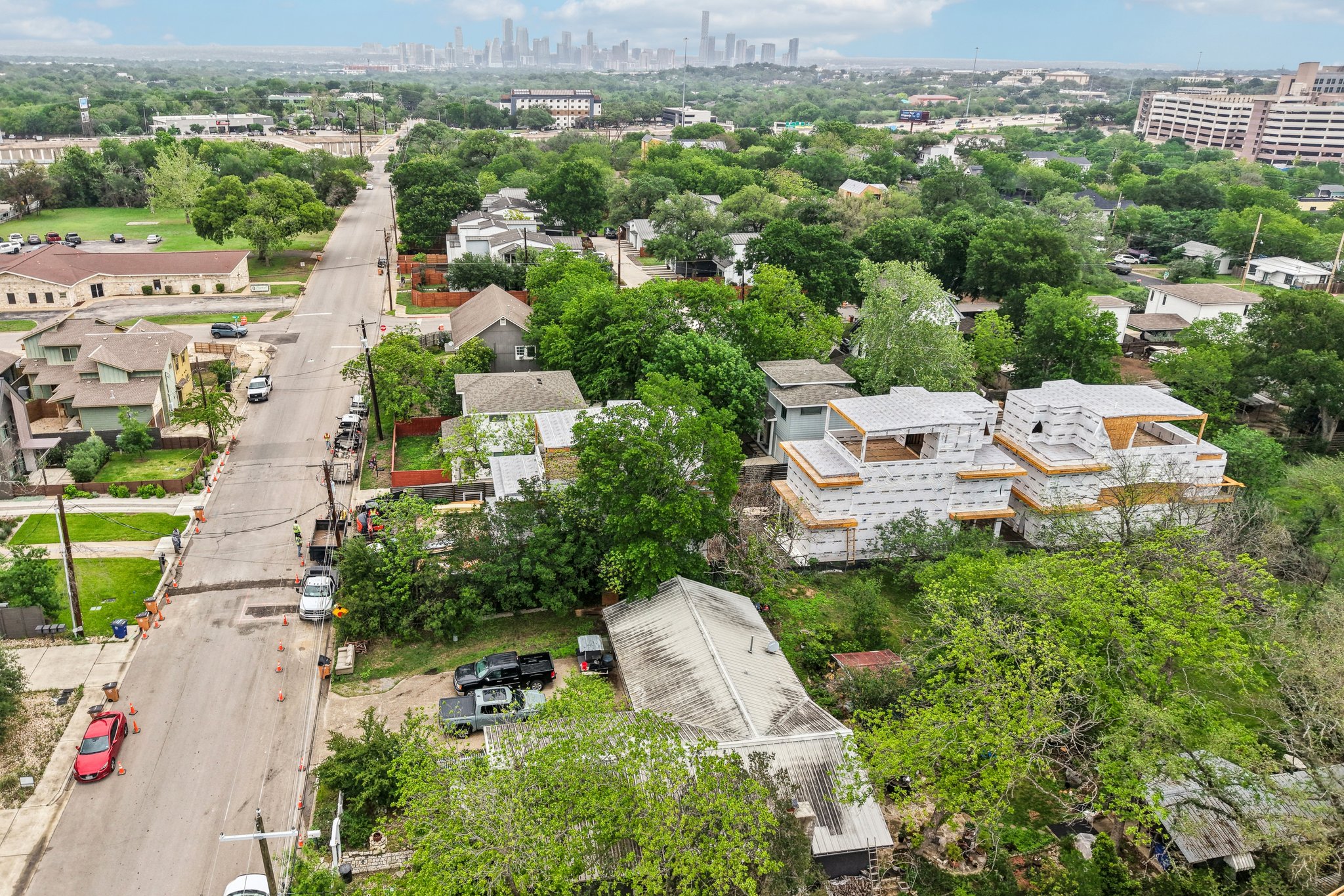 4411 Banister Lane Austin, TX 78745 - Photo 16 of 24 an aerial view of multiple house