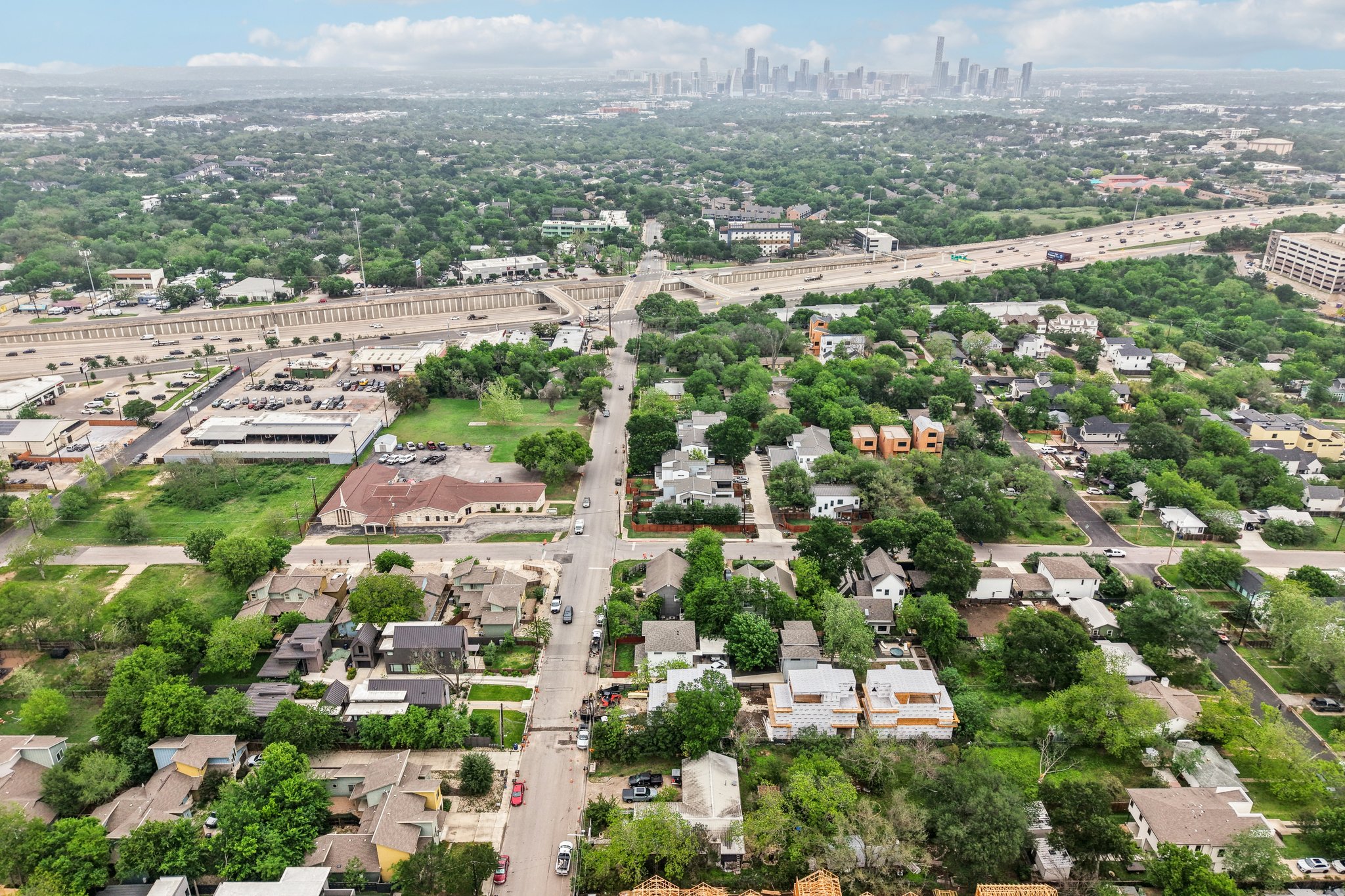 4411 Banister Lane Austin, TX 78745 - Photo 20 of 24 an aerial view of multiple house