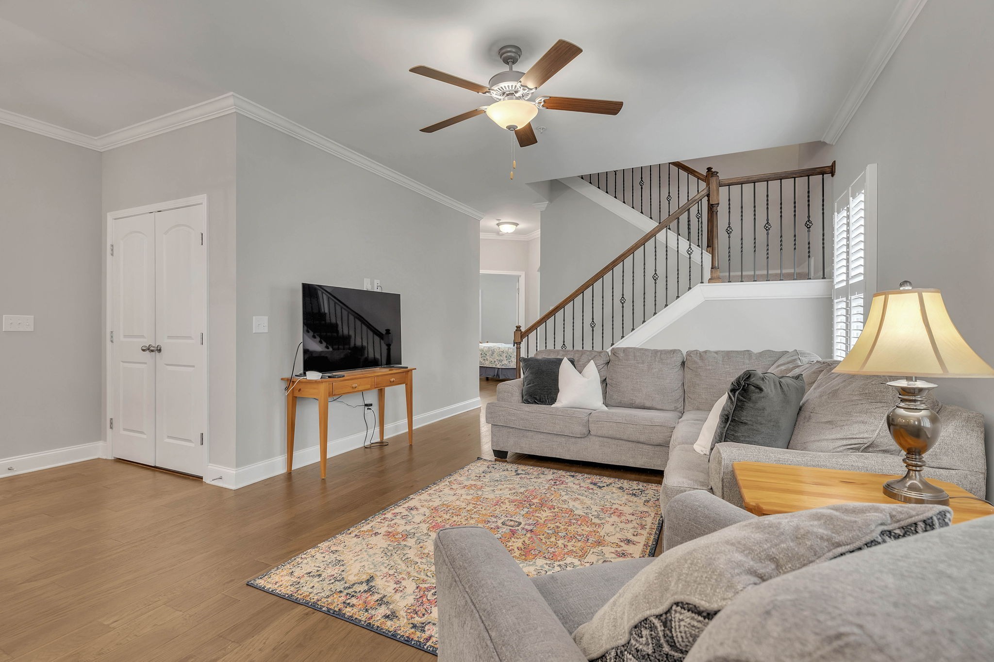342 Buckner Cir Mount Mount Juliet, TN 37122 - Photo 8 of 40 a living room with furniture and a flat screen tv