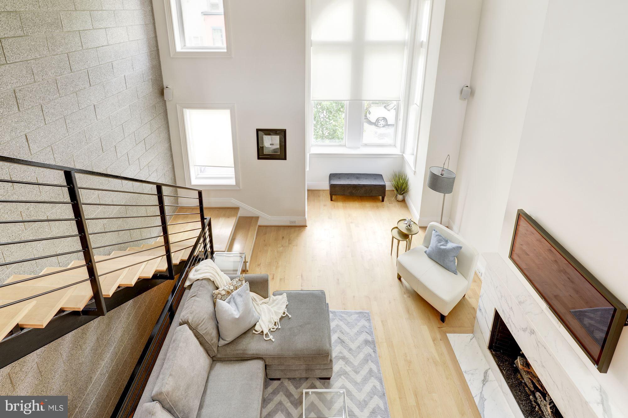 1916 12th Street Northwest, Unit 2 Washington, DC 20009 - Photo 2 of 23 Living Room (2 of 3)