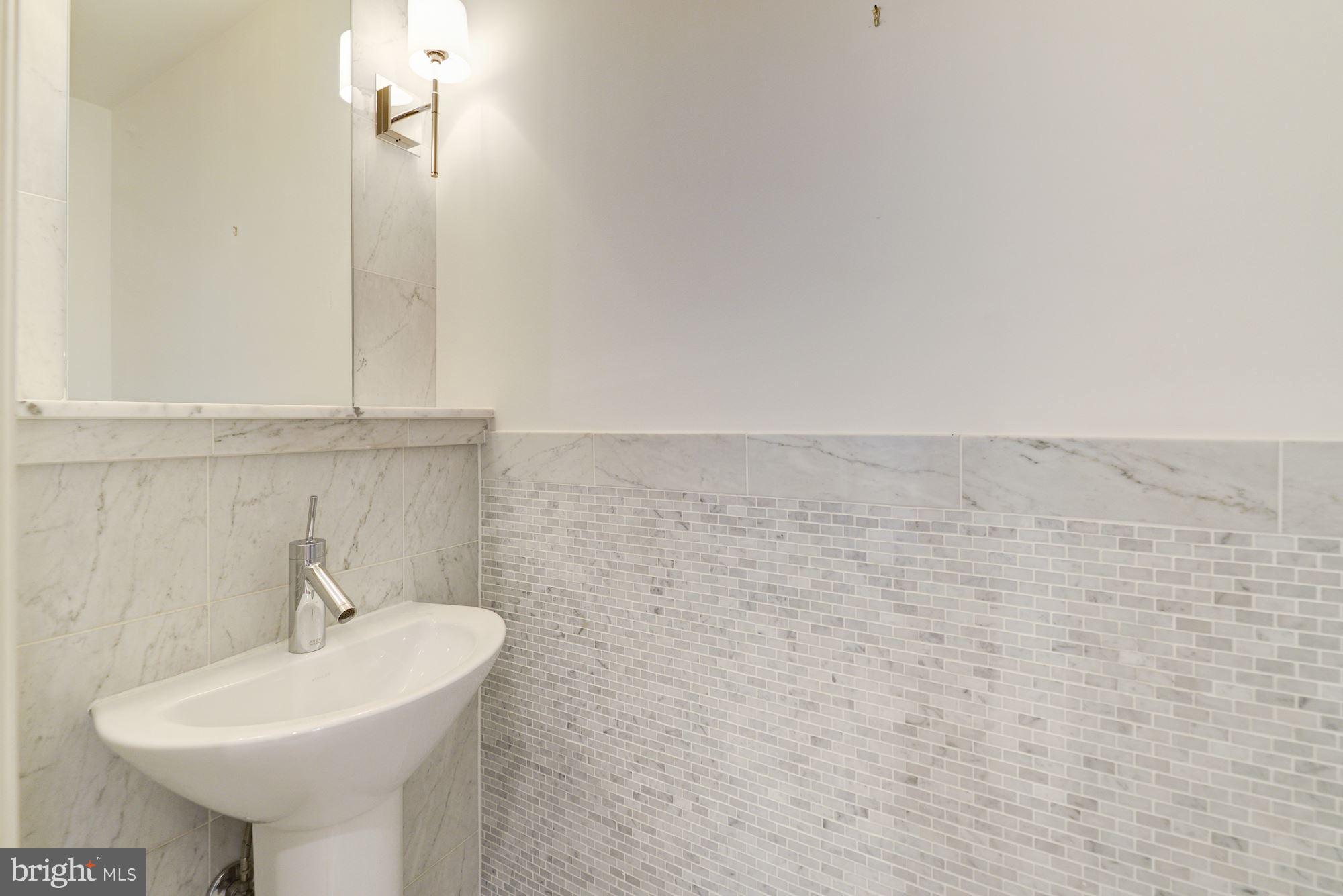 1916 12th Street Northwest, Unit 2 Washington, DC 20009 - Photo 10 of 23 Main Level Powder Room