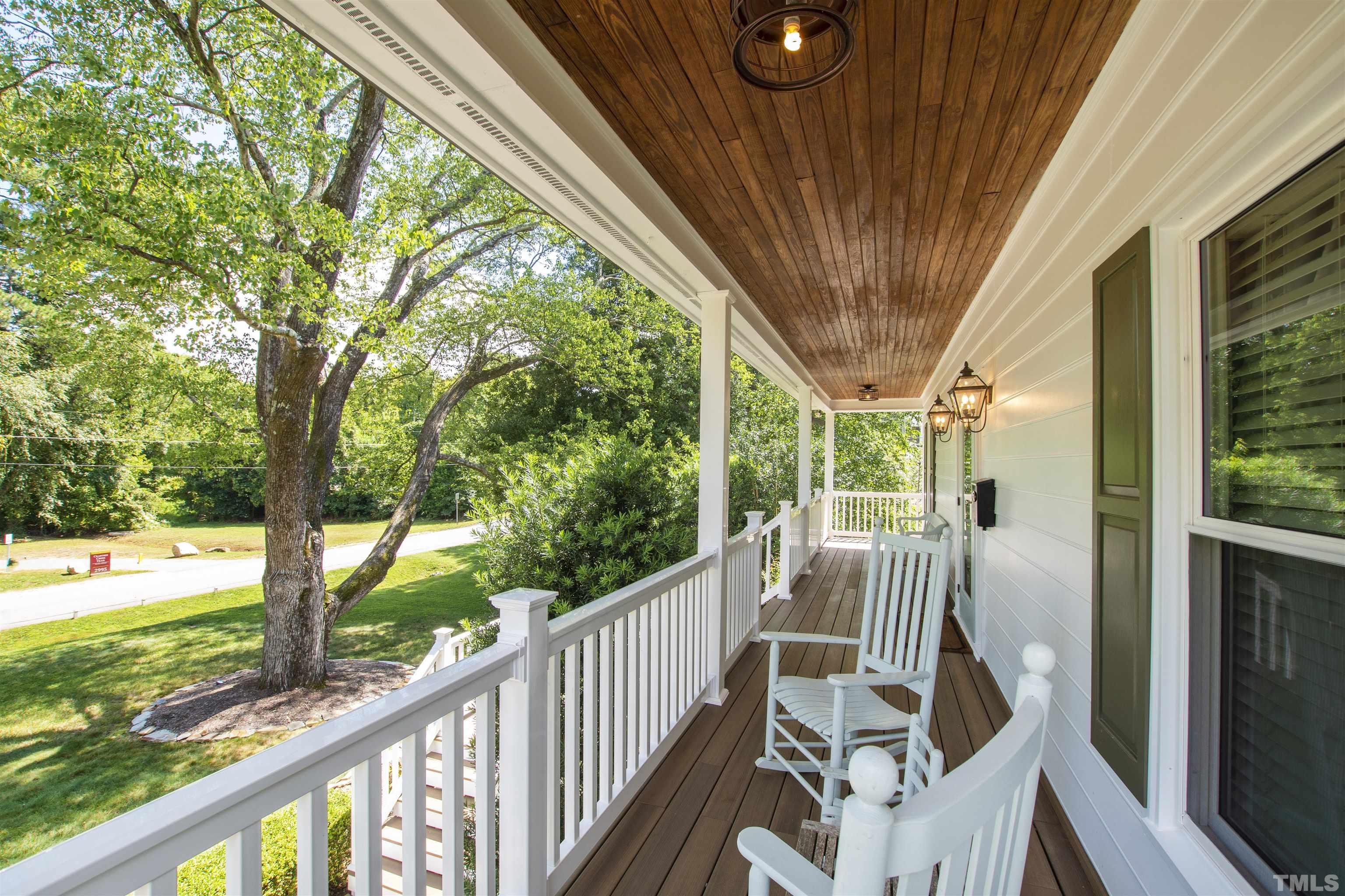 2960 Claremont Road Raleigh, NC 27608 - Photo 3 of 47 a view of a two chair in the balcony