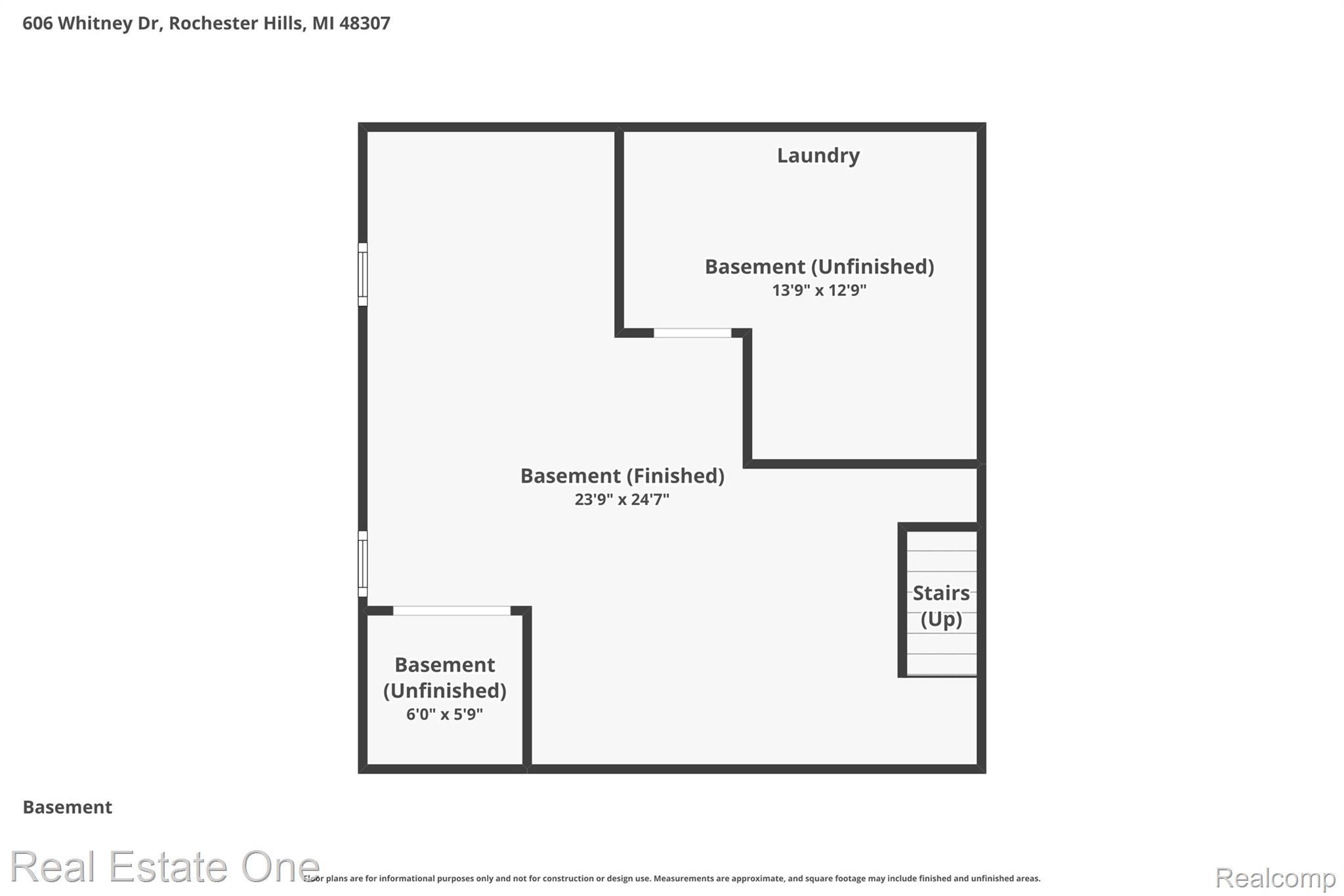 606 Whitney Drive Rochester, MI 48307 - Photo 41 of 42 Basement (5).jpg