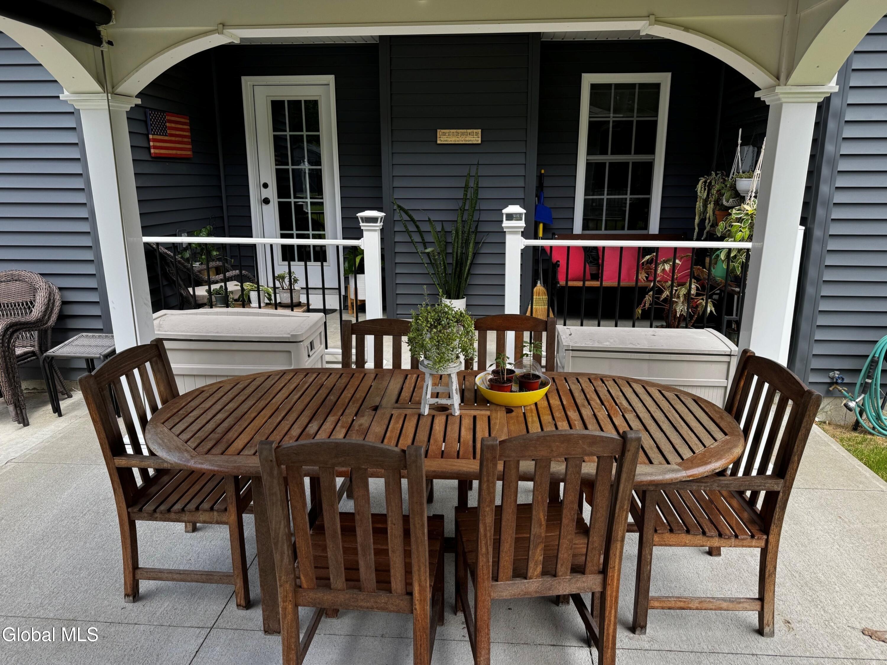 55 John Clendon Road Queensbury, NY 12804 - Photo 42 of 56 Dining on patio