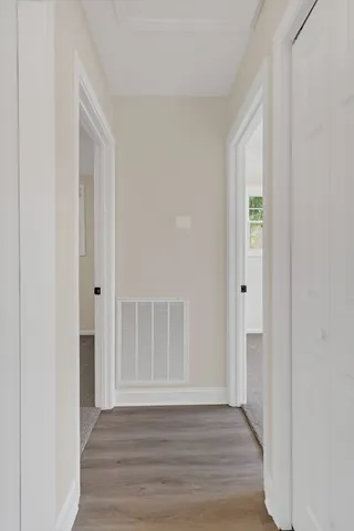 a view of wooden floor in a room