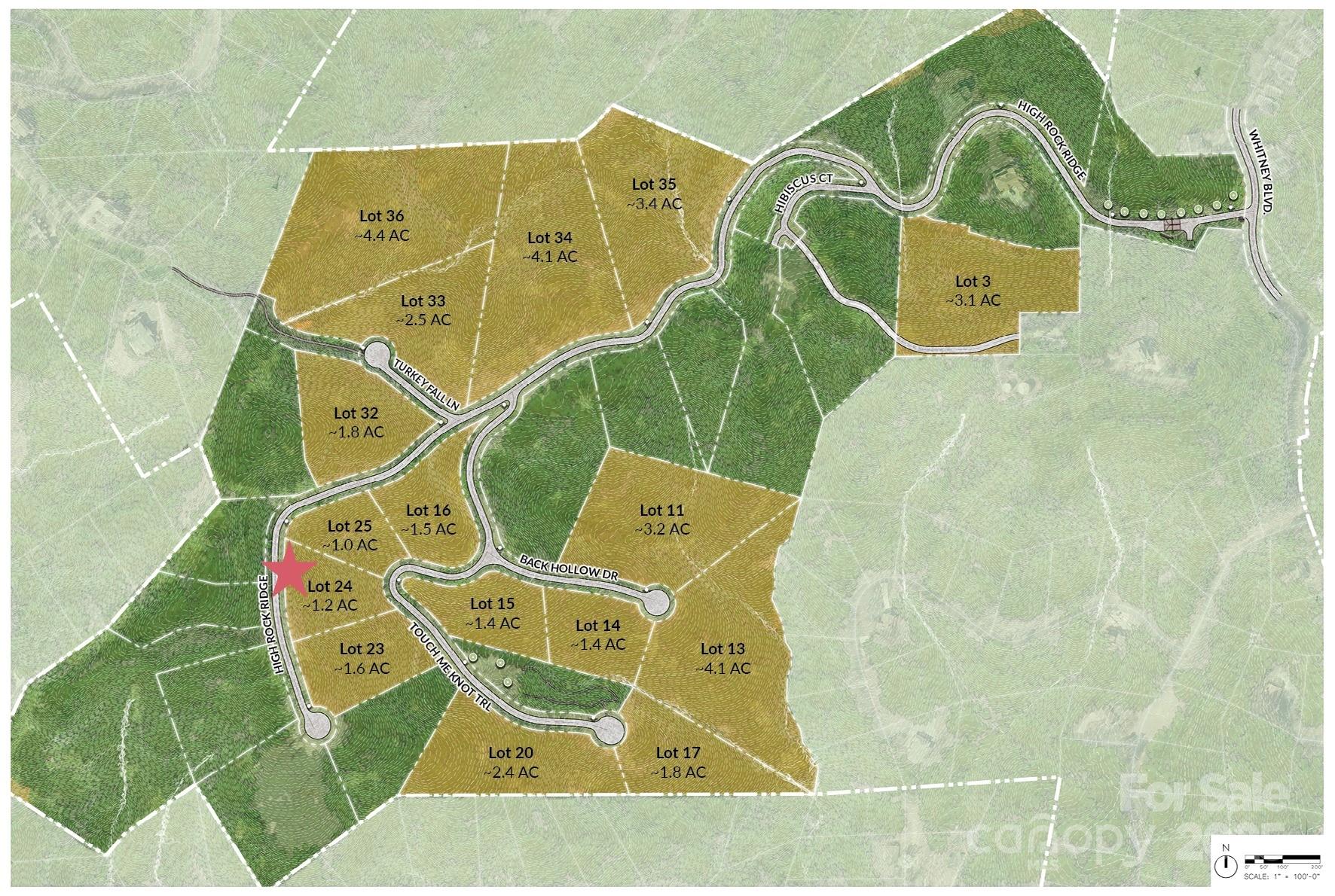 Lot 24 High Rock Ridge Lake Lure, NC 28746 - Photo 13 of 22 an aerial view of a swimming pool