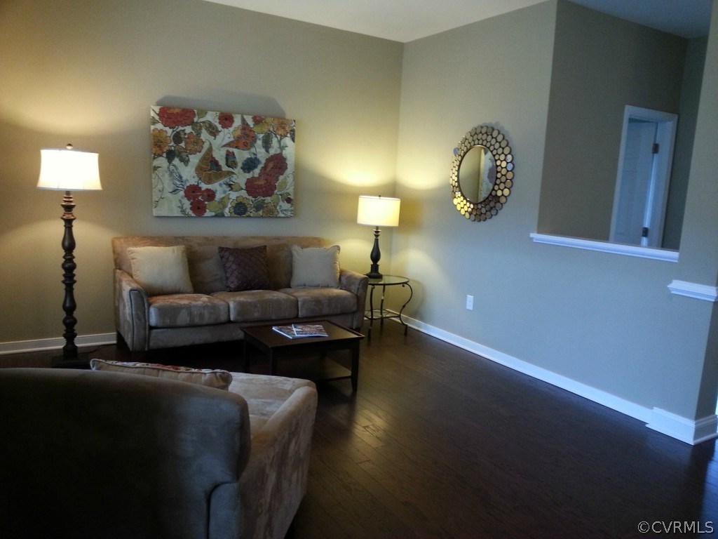 15901 Longlands Road Chesterfield, VA 23832 - Photo 19 of 24 Formal Room with 1/2 wall
