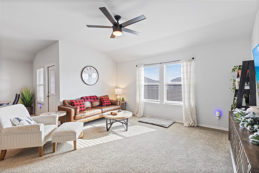 613 Whitecomb Lane Justin, TX 76247 - Photo 14 of 29 a living room with furniture and a window