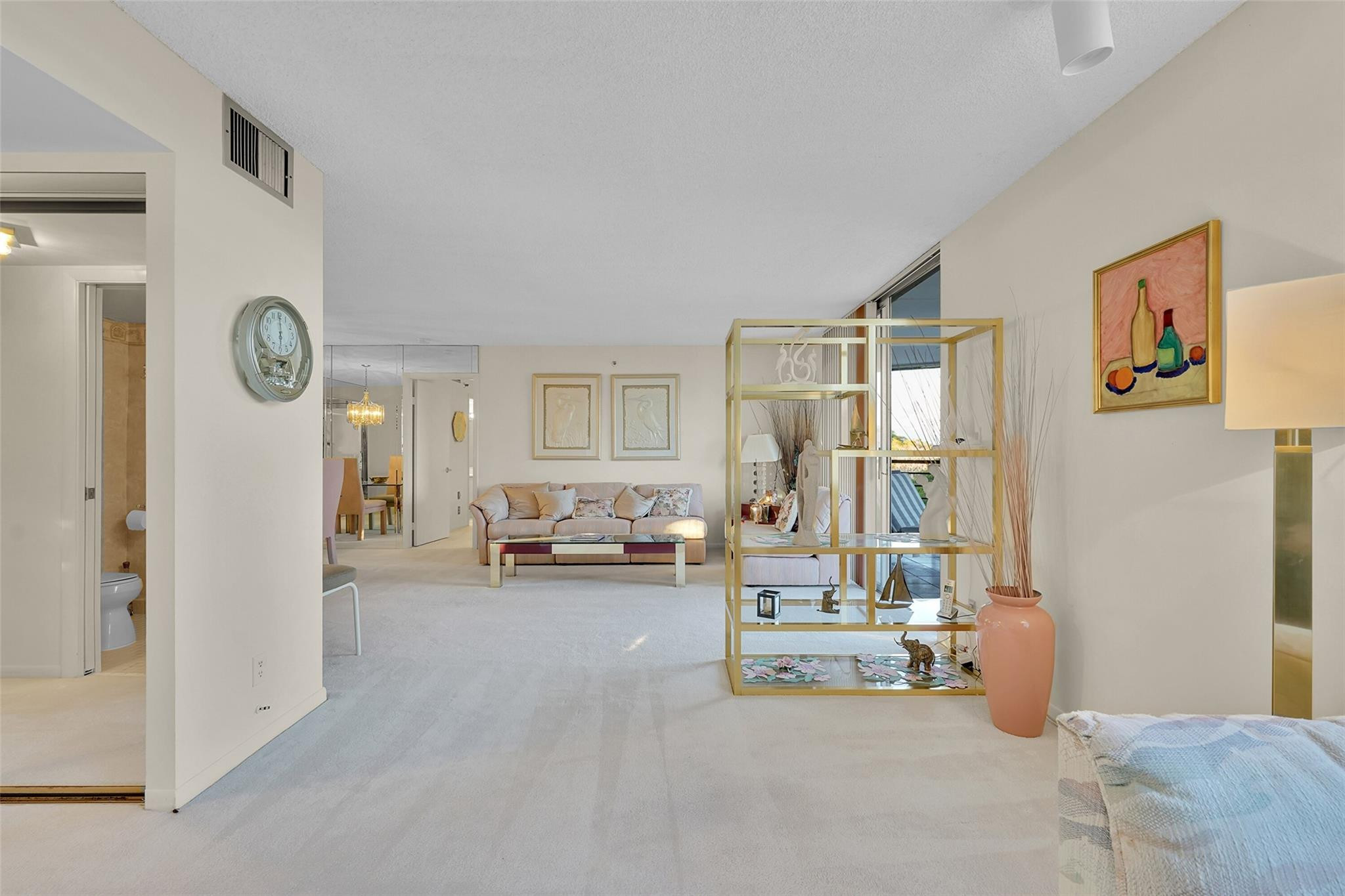 5340 Northwest 2nd Avenue, Unit PH26 Boca Raton, FL 33487 - Photo 23 of 53 a view of a livingroom with furniture and a large window