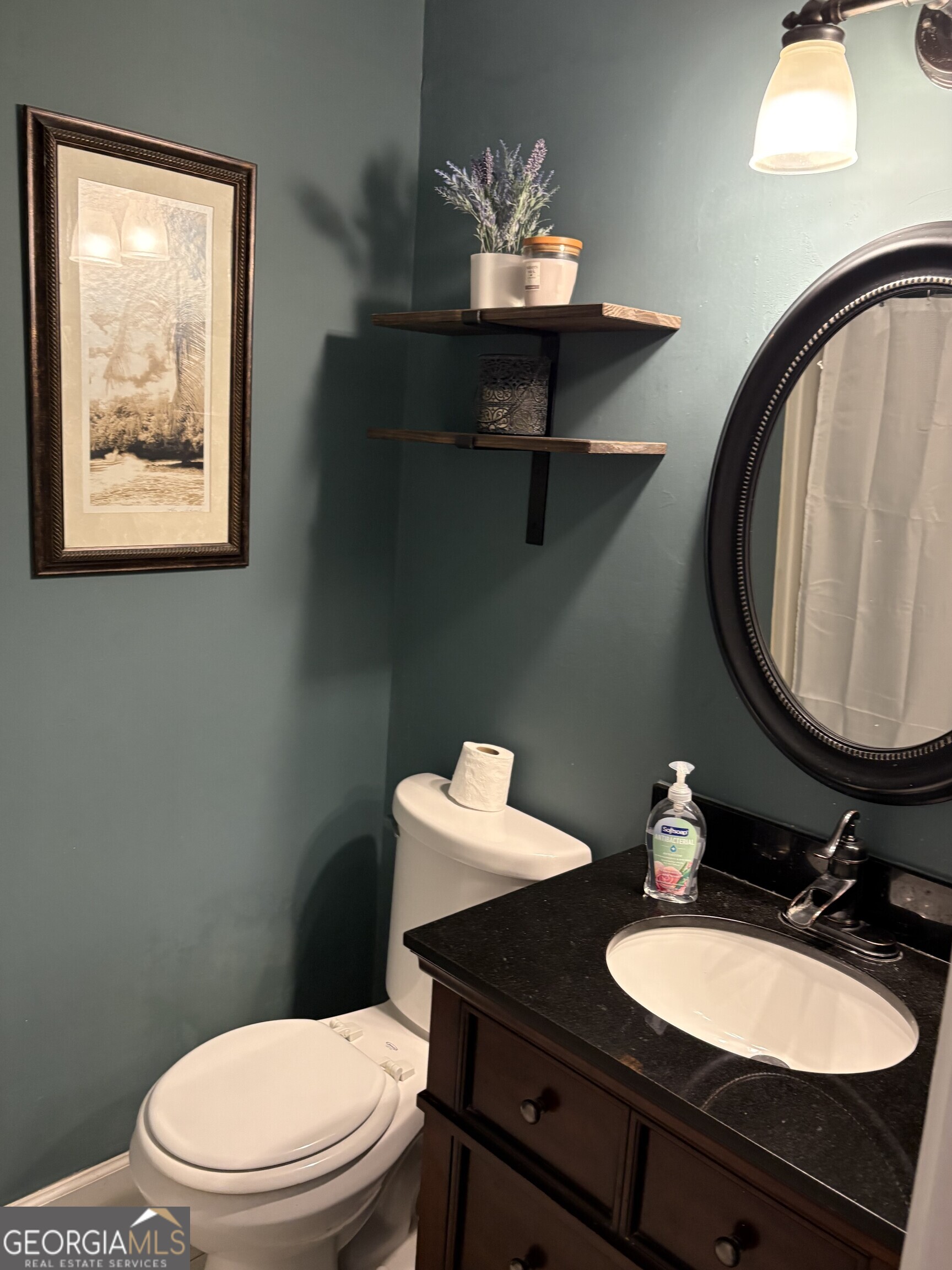 502 Payne Place Dublin, GA 31021 - Photo 33 of 61 a bathroom with a toilet a sink and mirror