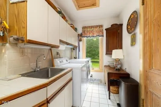 a view of a chair and tables in the balcony