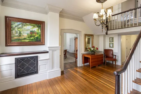 a view of an entryway door