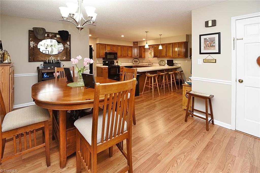 1191 Pullman Drive Rural Hall, NC 27045 - Photo 10 of 23 view from dining area into kitchen