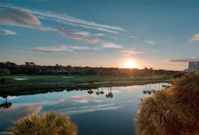 a view of lake with houses with outdoor space