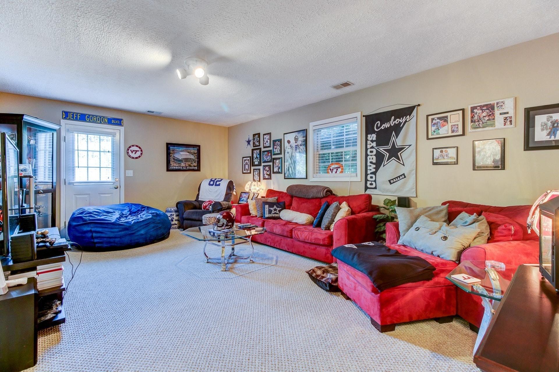1737 Meadows Road Vinton, VA 24179 - Photo 22 of 37 a bedroom with furniture and a large window