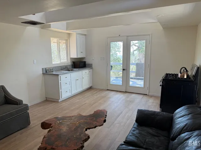 a close view of closet