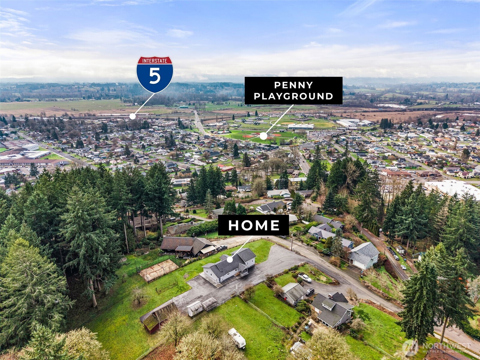 162 Southeast 16th Street Chehalis, WA 98532 - Photo 2 of 39 a view of a city