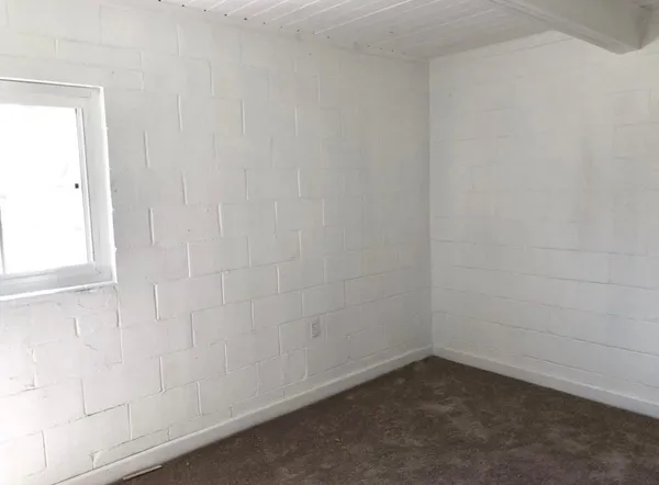 a small space with a window