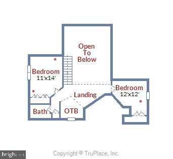 13510 Ryton Ridge Lane Gainesville, VA 20155 - Photo 46 of 57 Upstairs layout - great house all around!!!
