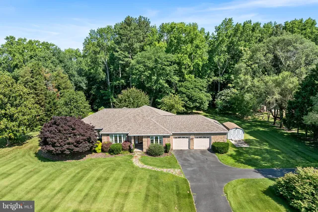 a view of a house with garden