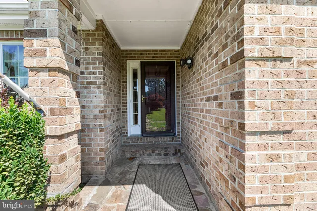 a front view of a building