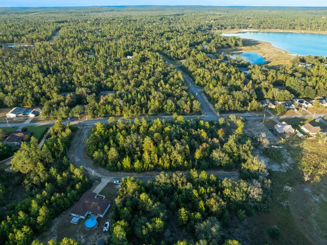 a view of an ocean and beach
