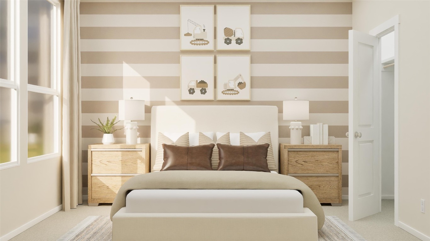 113 Stumpy Street San Marcos, TX 78666 - Photo 5 of 30 a bed room with a bed and a window