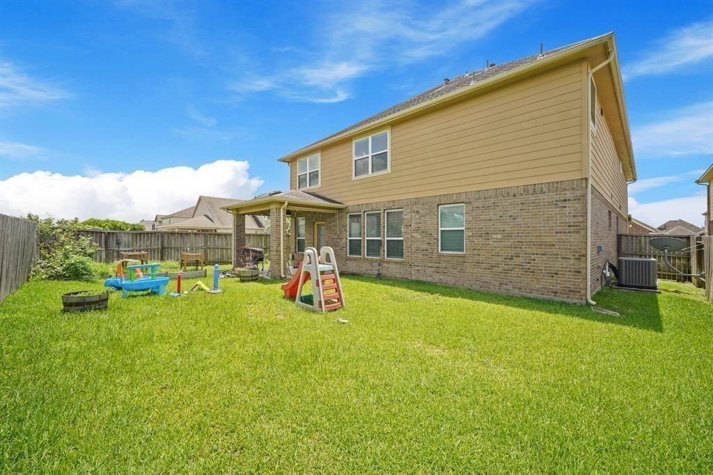 20358 Mathis Landing Drive Cypress, TX 77433 - Photo 32 of 32 a view of a house with a backyard