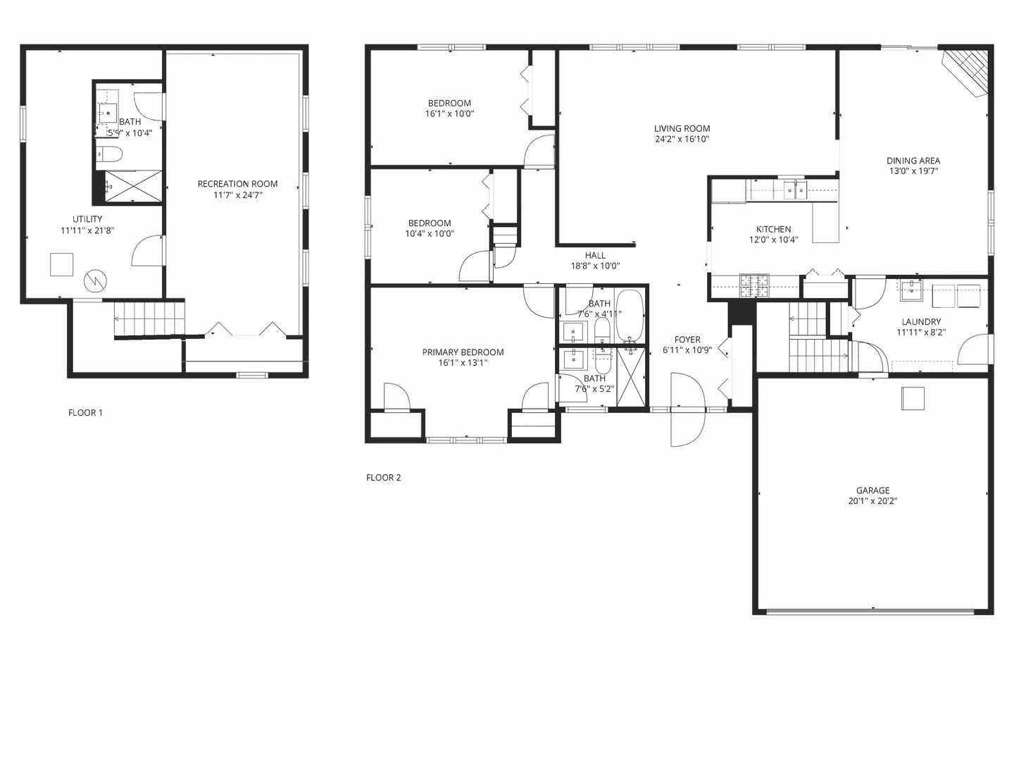 1505 Chartwell Road Hoffman Estates, IL 60169 - Photo 37 of 38 a picture of a floor plan