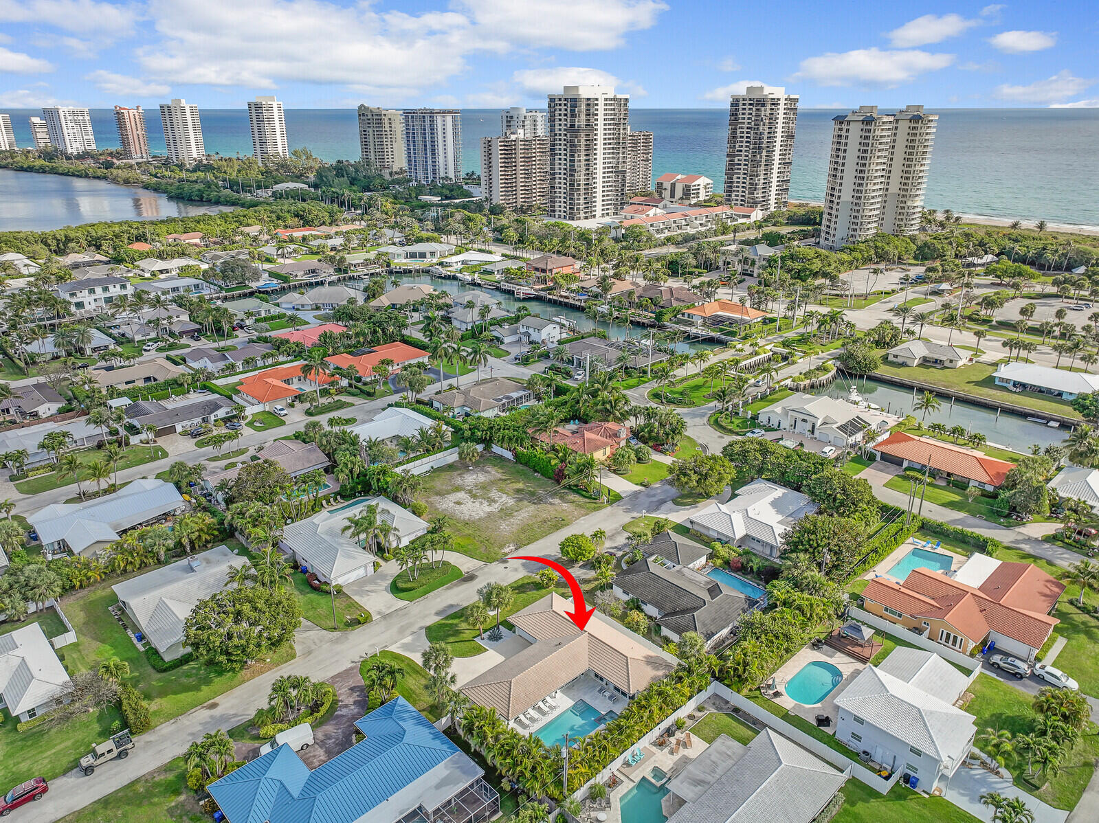 1221 Dolphin Road Singer Island, FL 33404 - Photo 40 of 50 14_Aerial_14_mls