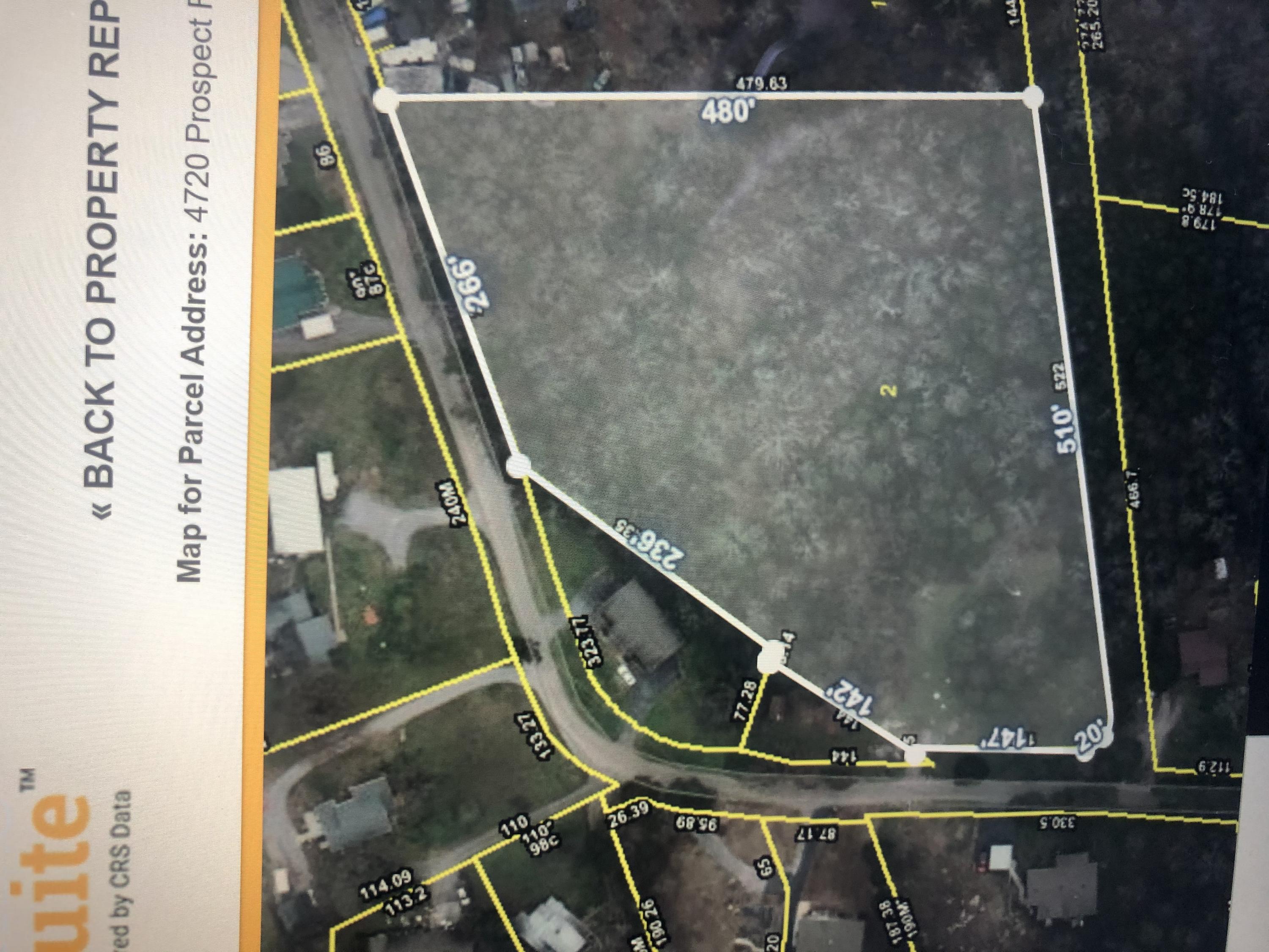 4720 Prospect Road Knoxville, TN 37920 - Photo 3 of 7 prospect map