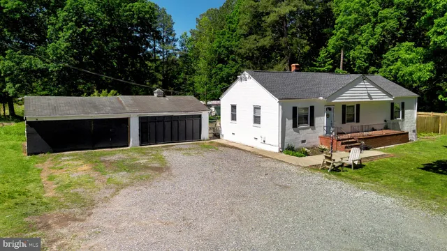 a view of a back yard