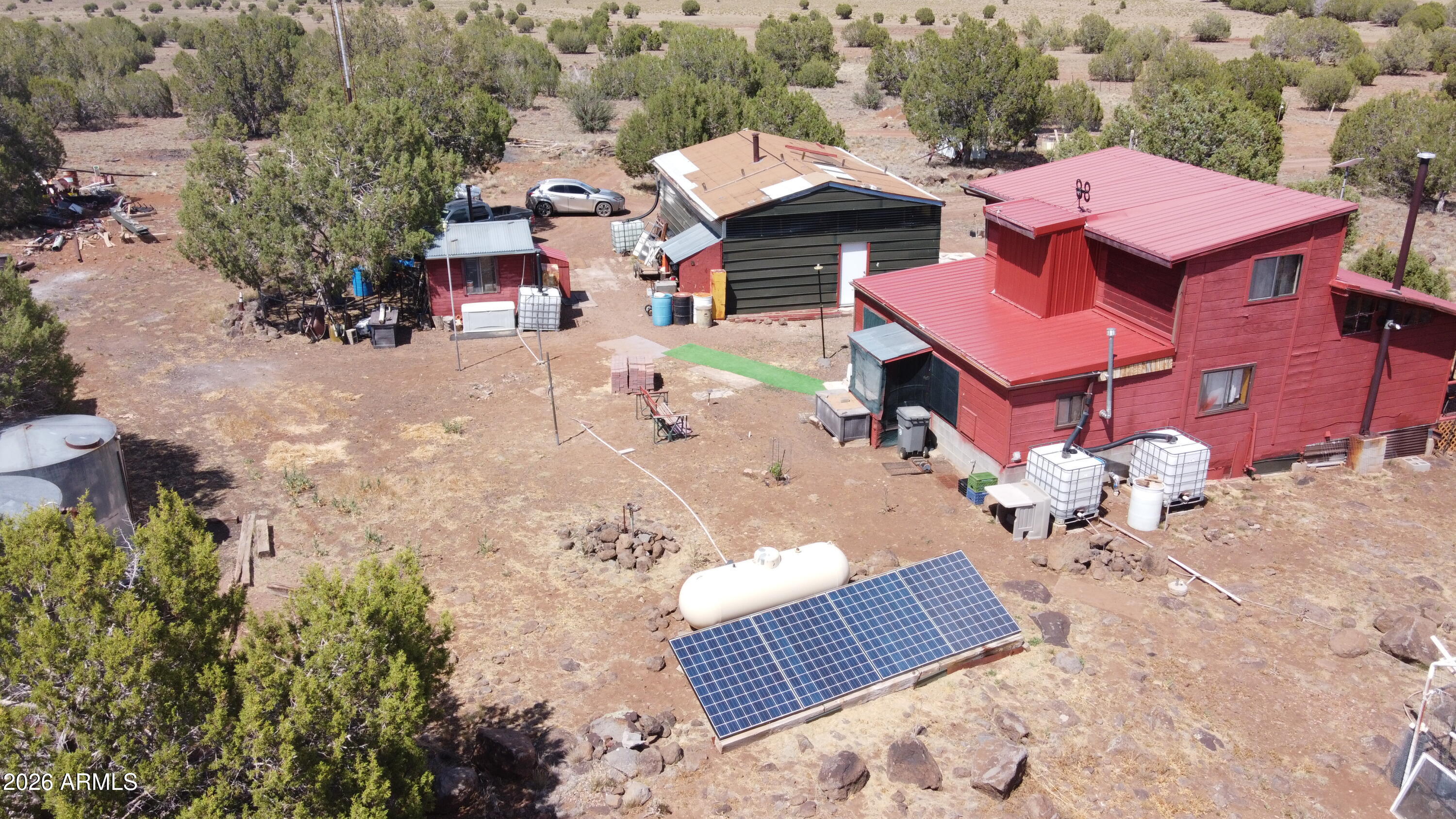 21750 Ranch Road Williams, AZ 86046 - Photo 37 of 47 Arial North View