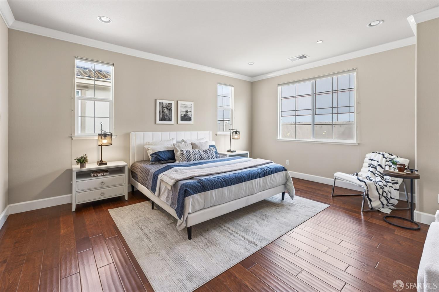 360 Gerald Circle Milpitas, CA 95035 - Photo 19 of 46 a bedroom with a bed and a couch